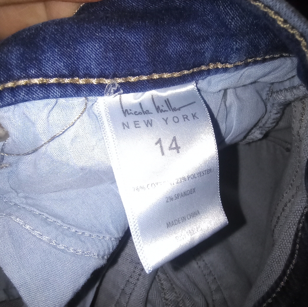 Nicole Miller Women's Size 14 Soho High Rise Skinny Jeans - Picture 5 of 5